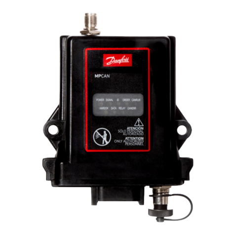 Danfoss MPCAN User manual