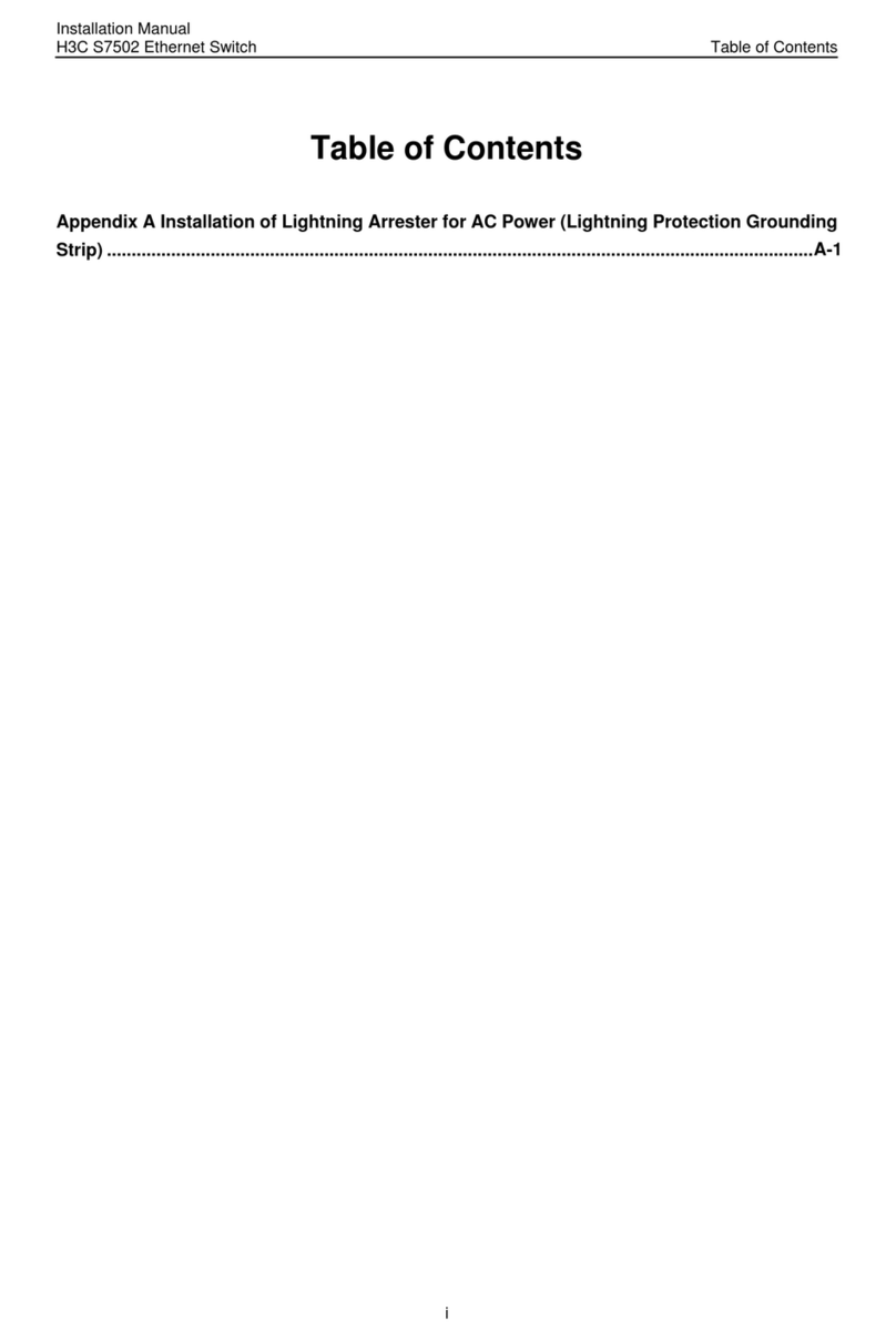 H3C S7502 User manual