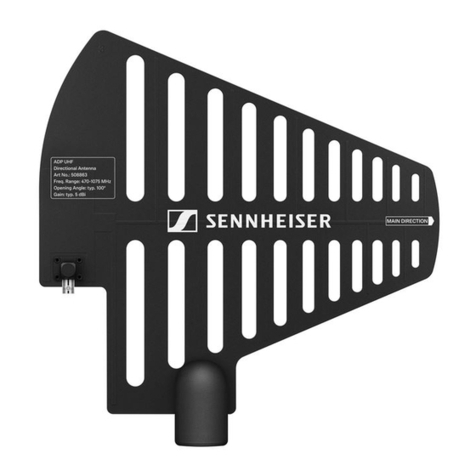 Sennheiser ADP UHF instruction manual