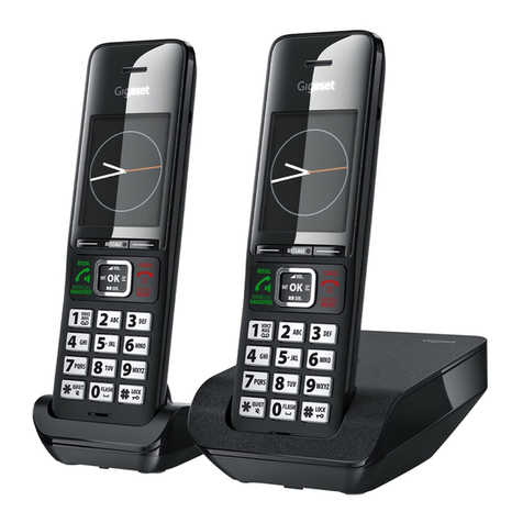 Gigaset COMFORT 552 user guide