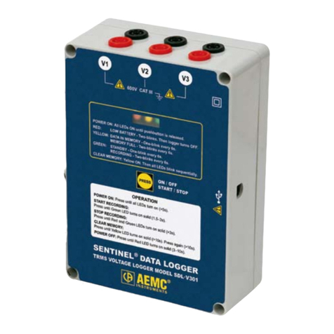 AEMC SENTINEL SDL-V301 user manual