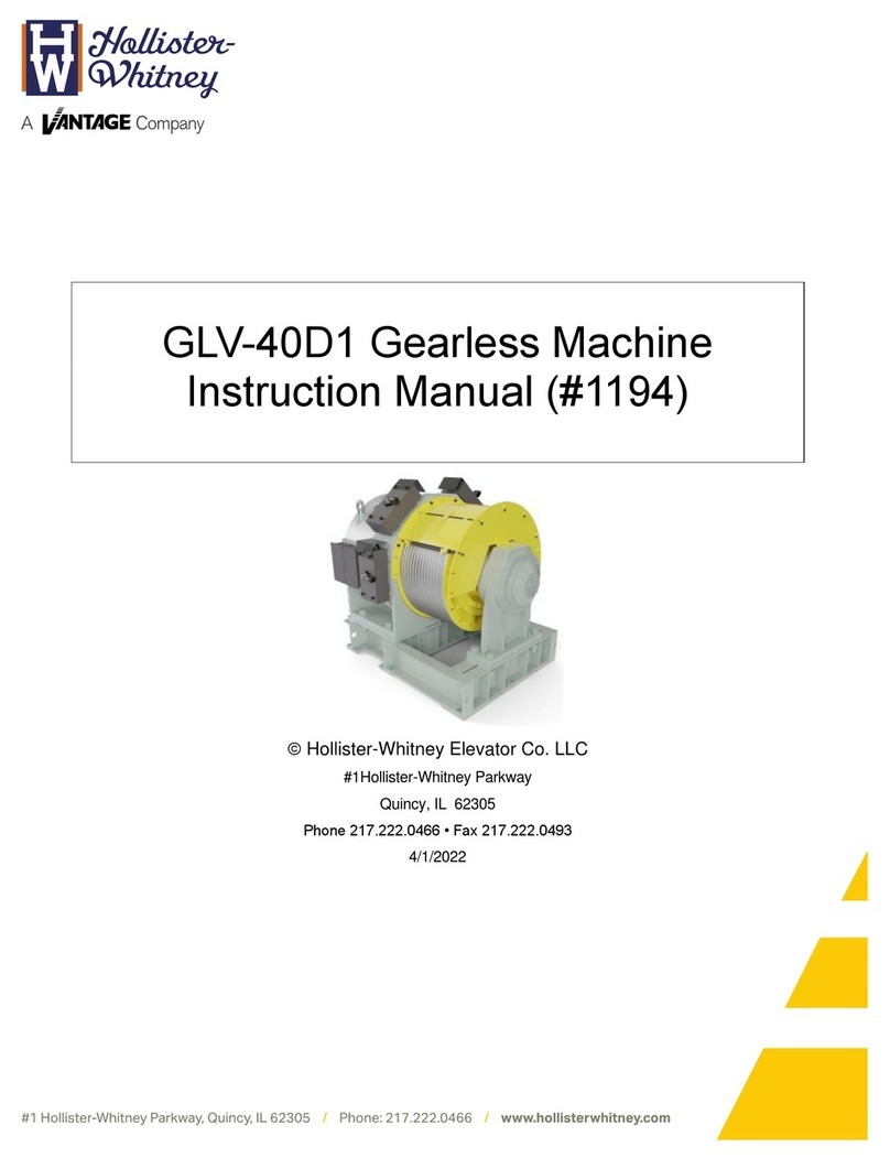 HOLLISTER-WHITNEY GLV-40D1 Series instruction manual HOLLISTER-WHITNEY GLV-40D1 Series instruction manual