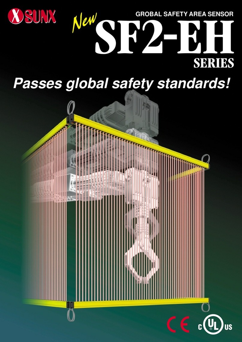 Sunx SF2-EH Series manual