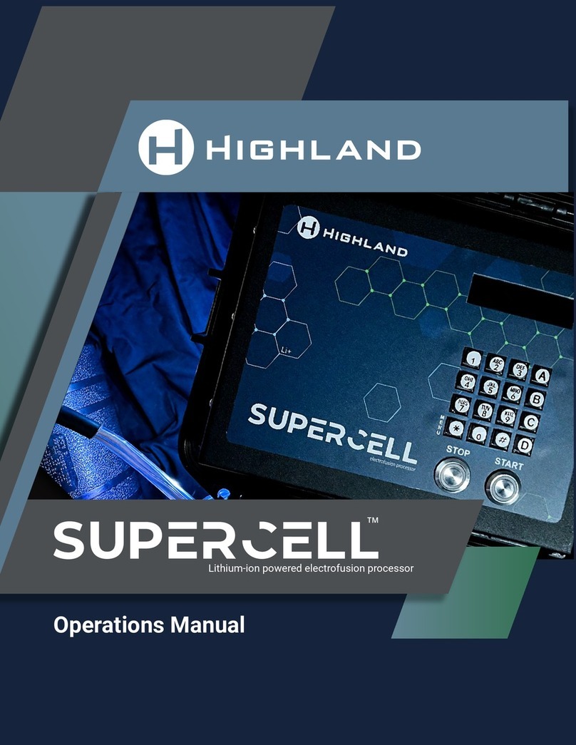 Highland Supercell Operation manual