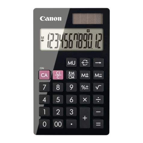 Canon LS-10H instructions