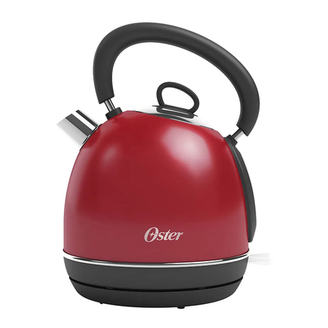 Oster BVSTKED388R User manual