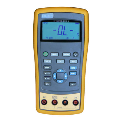 East Tester ETX-2710 user manual East Tester ETX-2710 user manual
