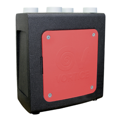 Vortice VORT PROMETEO PLUS HR 400 User manual