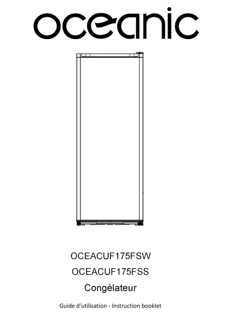 Oceanic OCEACUF175FSW Instruction booklet