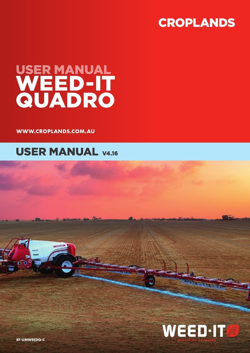 Croplands WEED-IT Quadro user manual