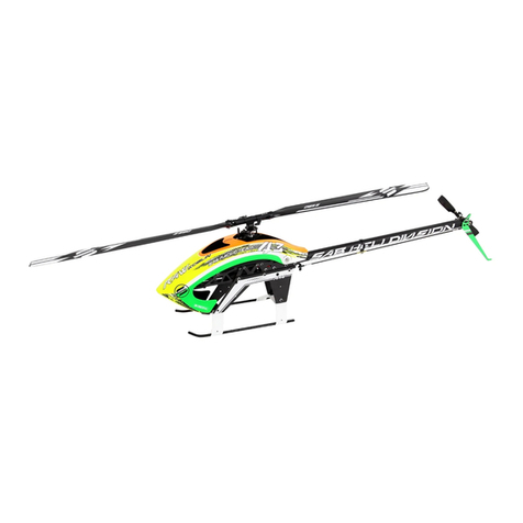 SAB Heli Division GOBLIN RAW 580 manual