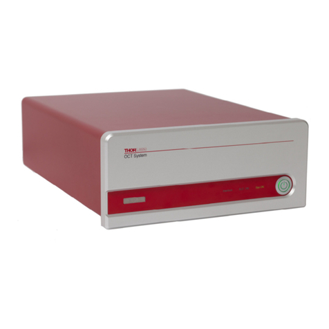 THORLABS SD-OCT Telesto Series user manual THORLABS SD-OCT Telesto Series user manual