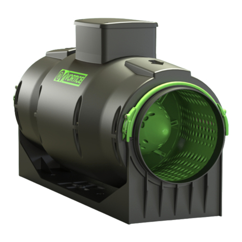 Vortice LINEO 250 QUIET ES User manual