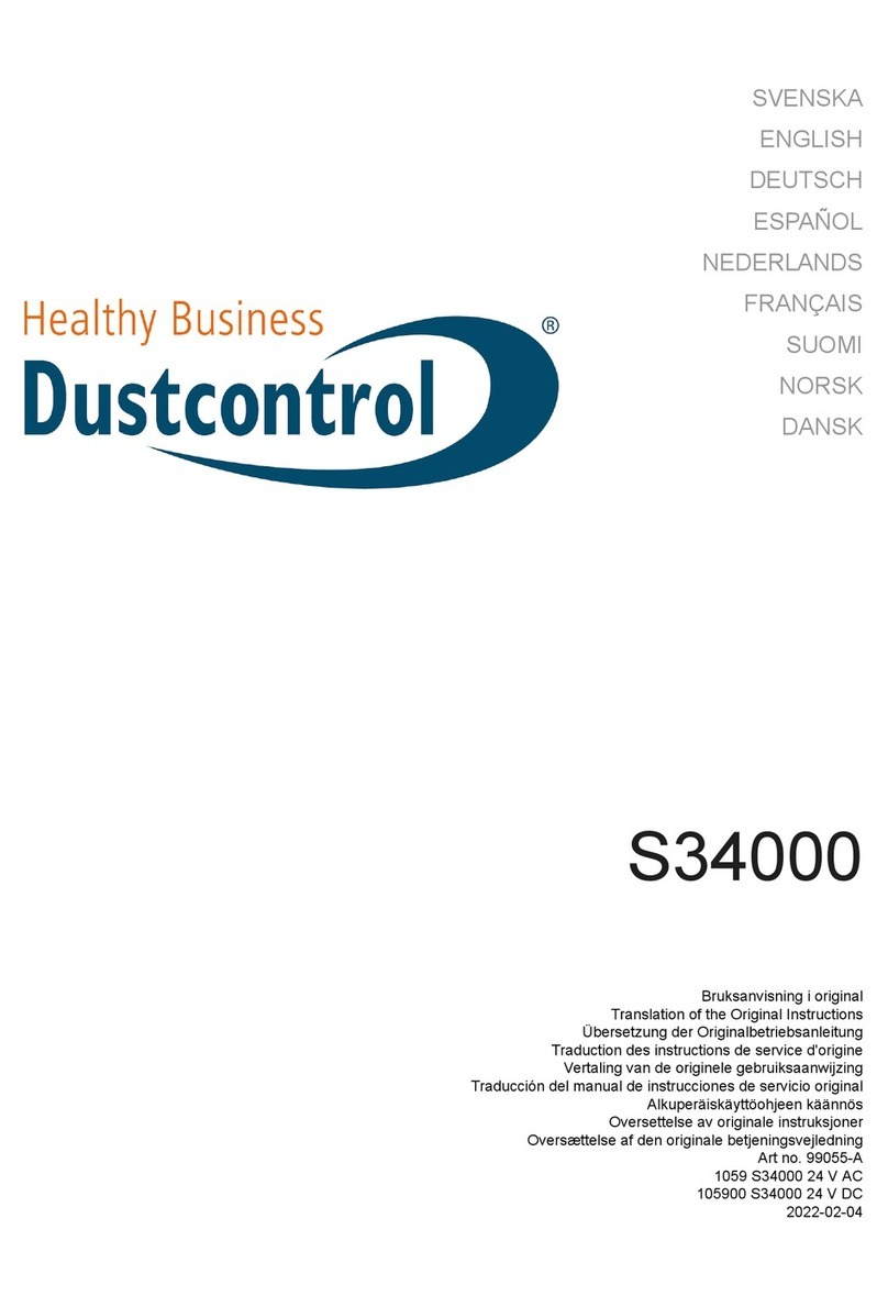 Dustcontrol S 34000 manual