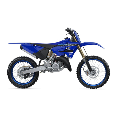 Yamaha YZ 125 User manual