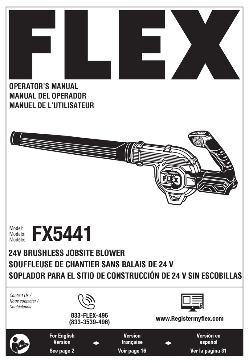 Flex FX5441 Operator's manual