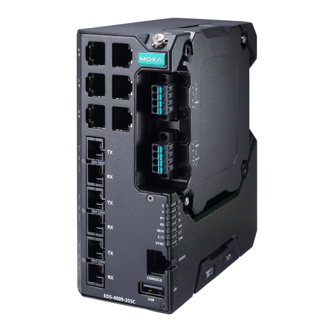Moxa Technologies EtherDevice EDS-4009 Series Quick installation guide