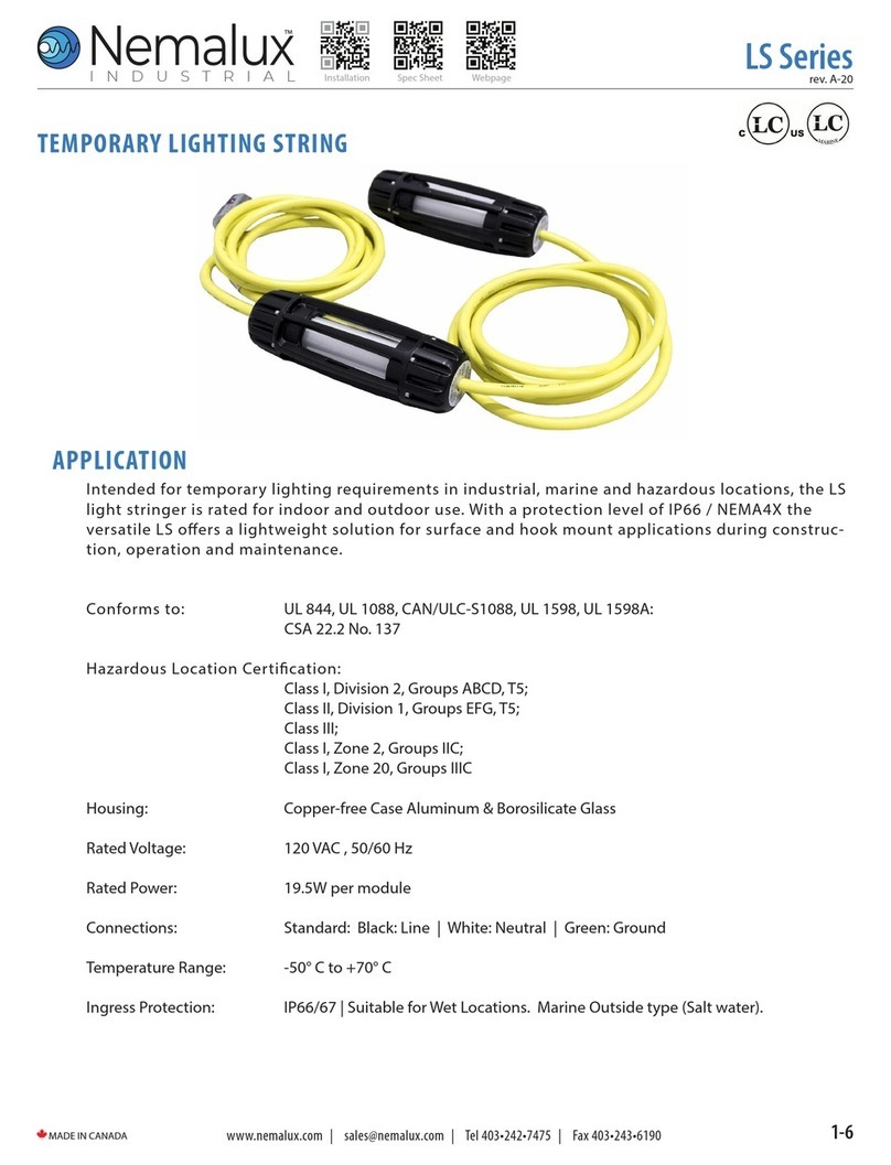 Nemalux LS Series User manual