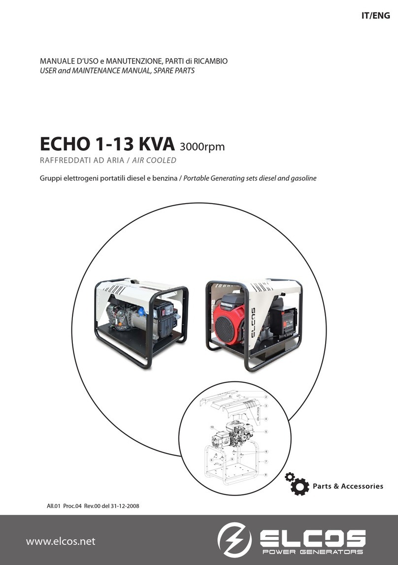 ELCOS GE.ECHO 048 H BM AE User and maintenance manual