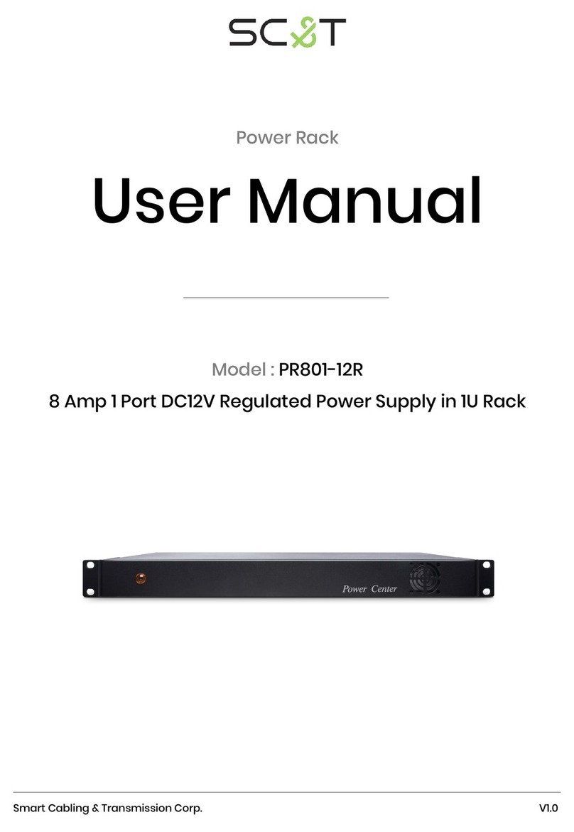 SC&T PR801-12R user manual