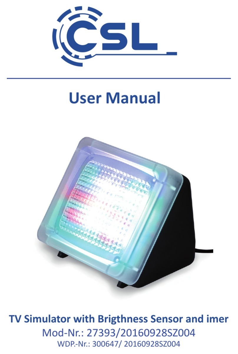 CSL 27393/20160928SZ004 user manual