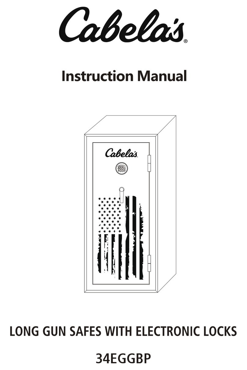 Cabela's 34EGGBP instruction manual