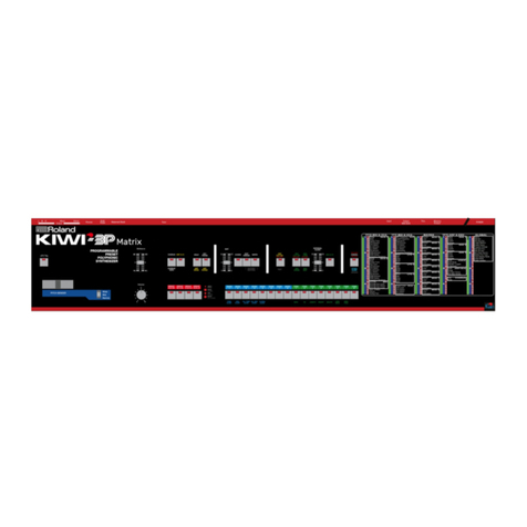 Roland KIWI-3P User manual