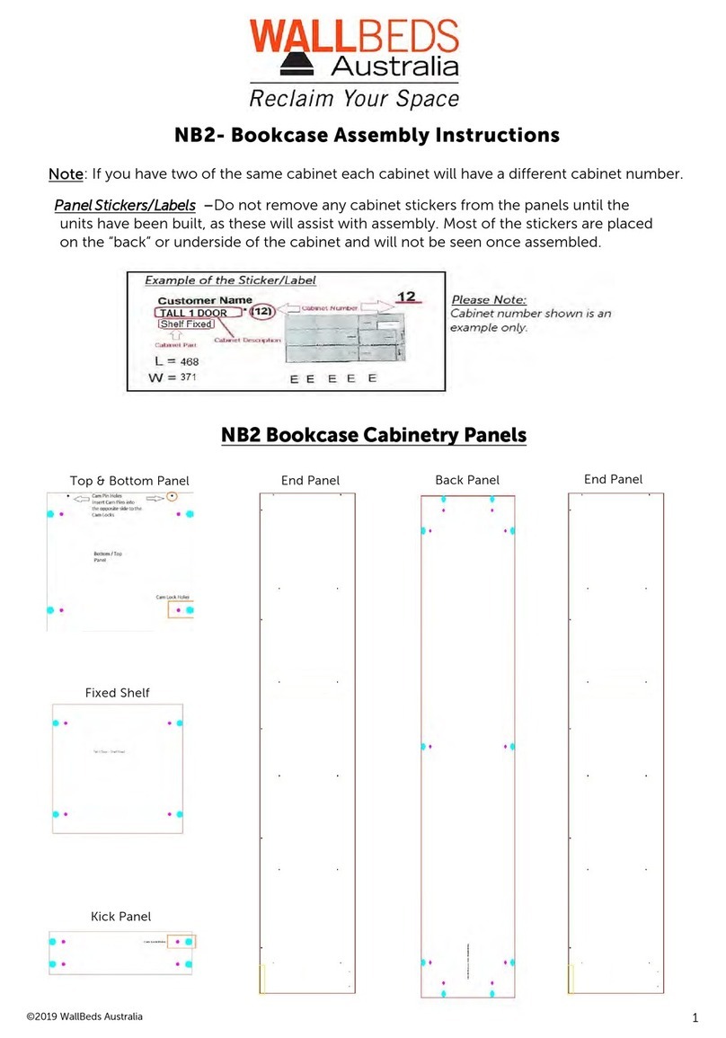 Wallbeds NB2 Assembly instructions