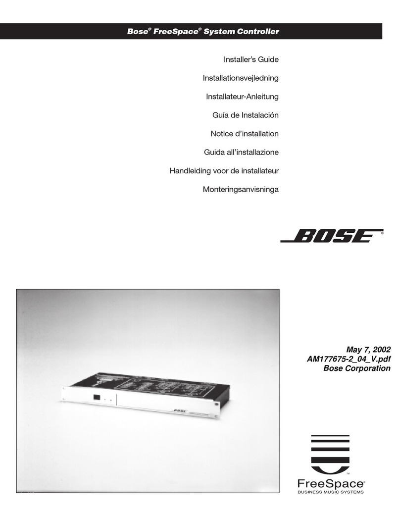 Bose FreeSpace 8 Assembly instructions Bose FreeSpace 8 Assembly instructions