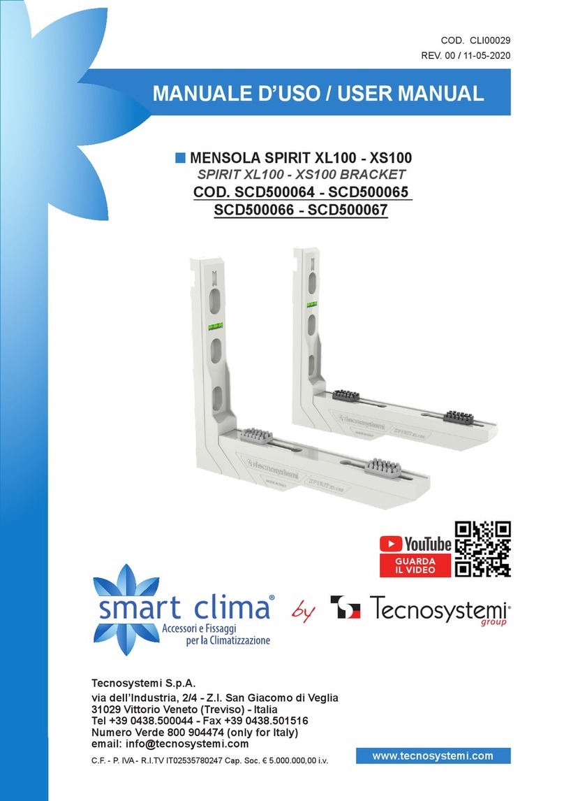 Tecnosystemi SPIRIT XL100 user manual