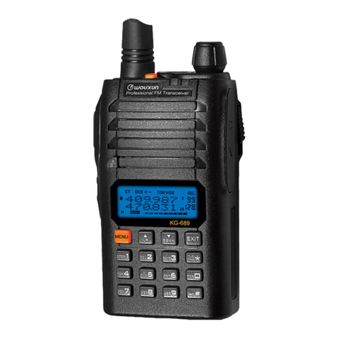 QUANZHOU WOUXUN KG-689 Service manual