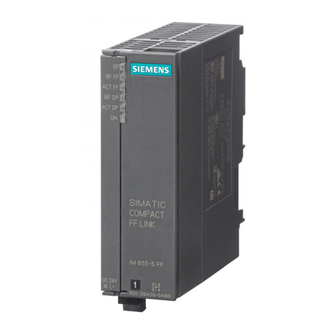 Siemens SIMATIC Compact FF Link User manual
