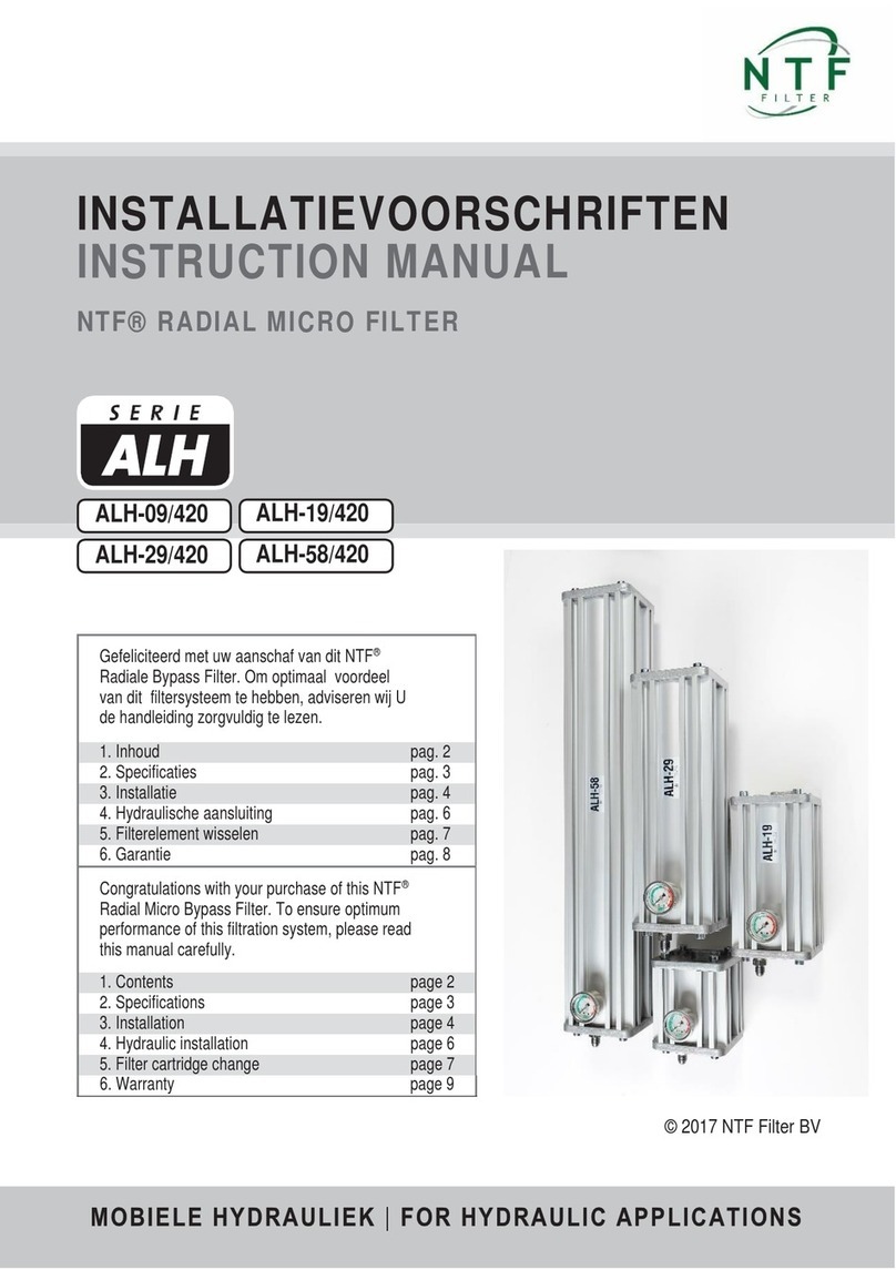 NTF ALH Series instruction manual