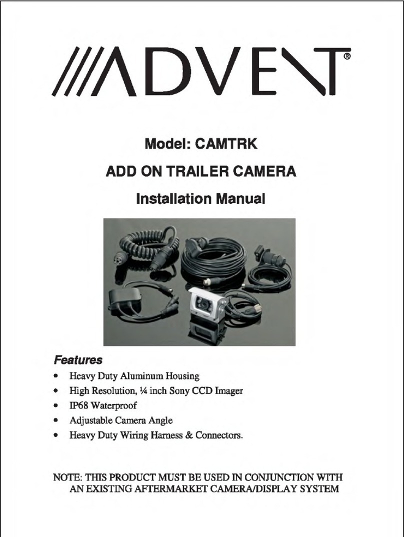 Advent CAMTRK installation manual
