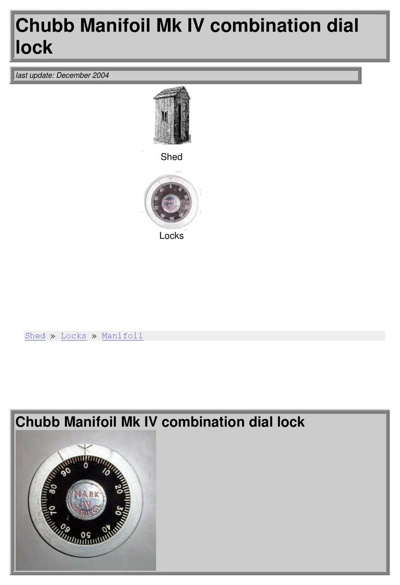 Chubb Manifoil Mk IV manual