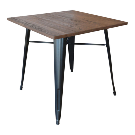 Amerihome TABLEBWT Assembly instructions