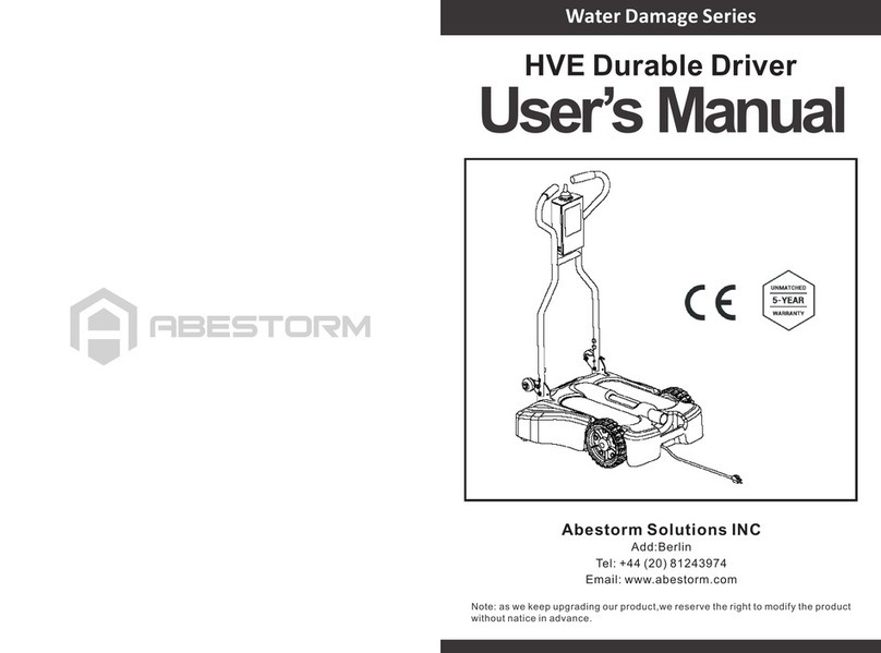 Abestorm Rover HVE F354 user manual