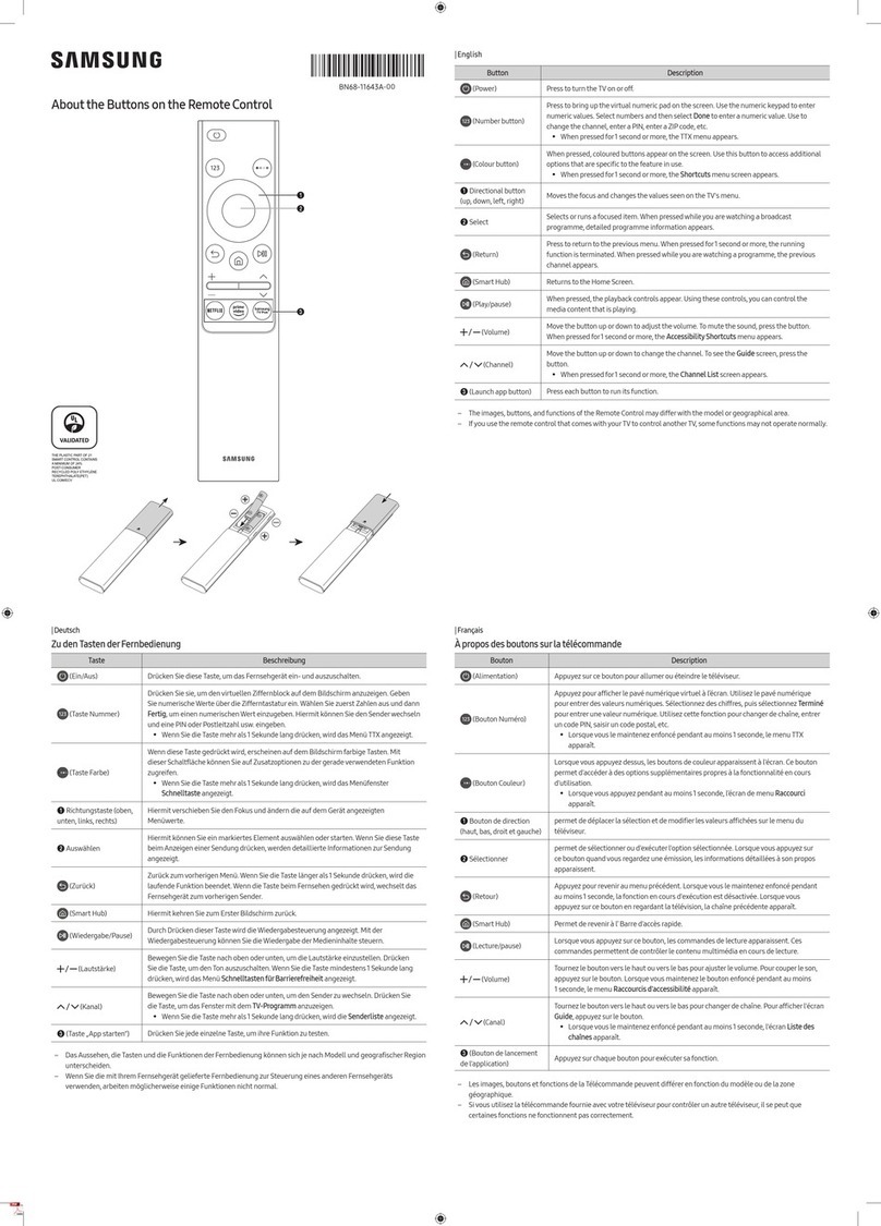 Samsung EAF2E2C6 quick start guide