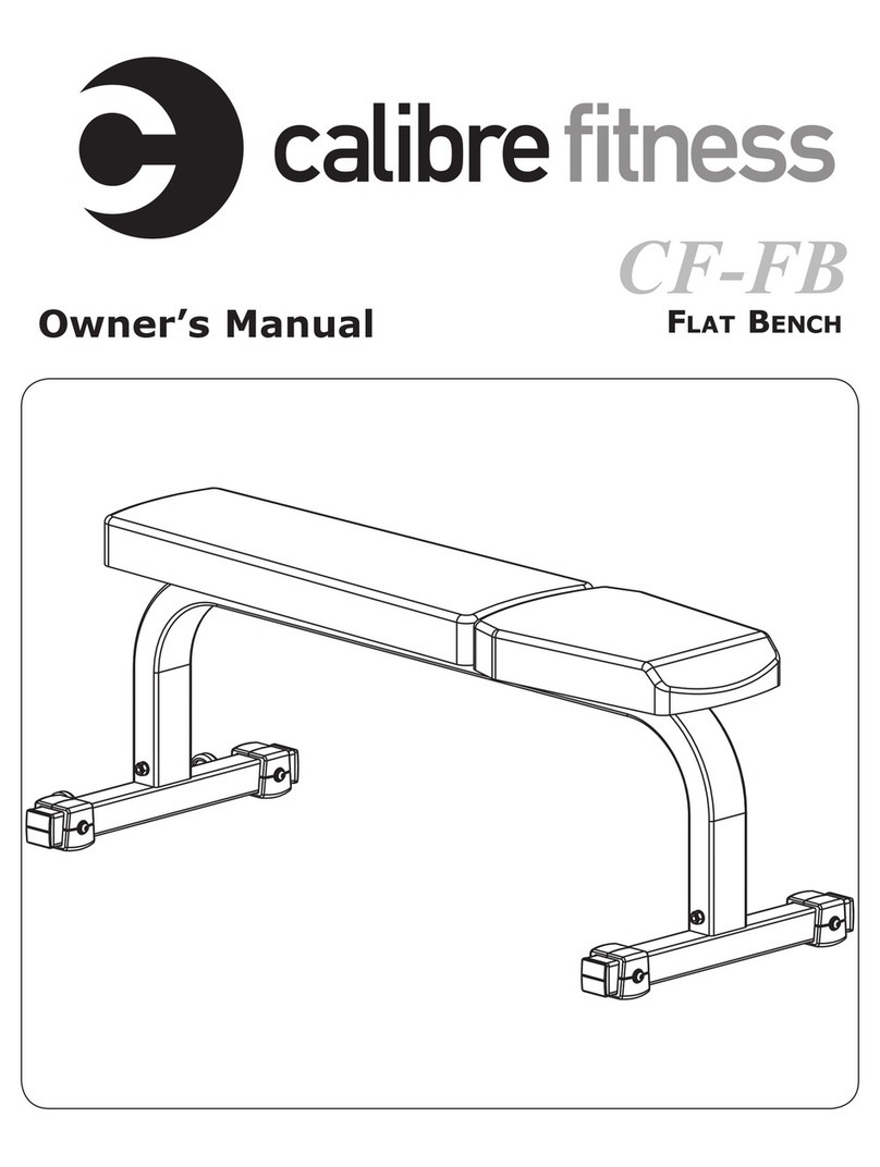 Calibre Fitness CF-FB owner's manual