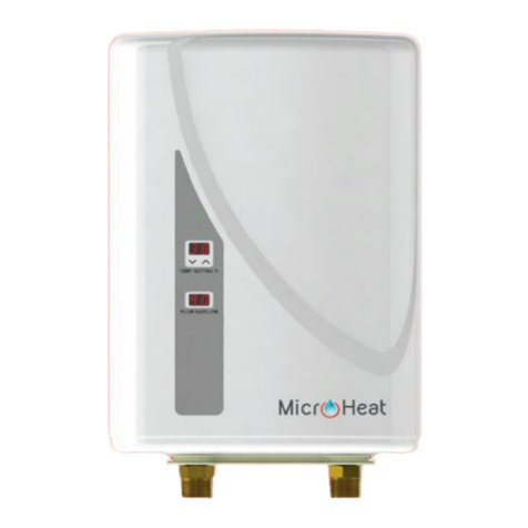 MicroHeat CFEWH SERIES Installation & operation manual MicroHeat CFEWH SERIES Installation & operation manual