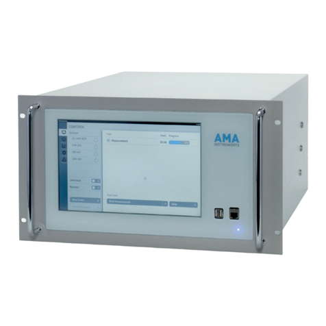 AMA Instruments GC 5000 Series User manual