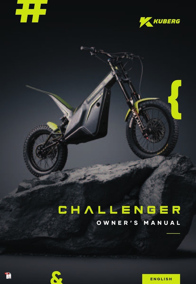 Kuberg Challenger owner's manual
