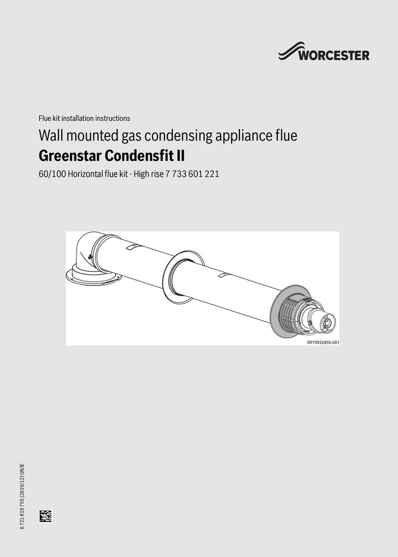 Worcester Greenstar Condensfit II User manual Worcester Greenstar Condensfit II User manual