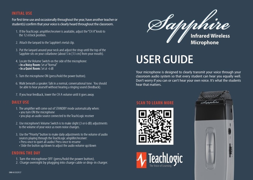TeachLogic Sapphire User manual