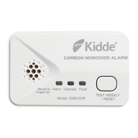Kidde 2030-DCR Instructions for use