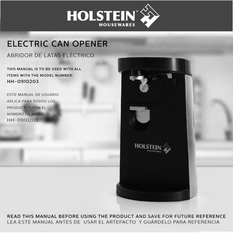 Holstein Housewares HH-0910203 User manual
