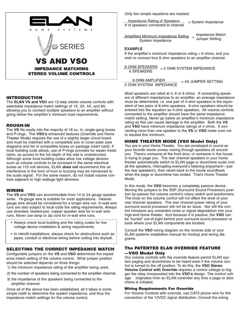 Elan V Series quick start guide