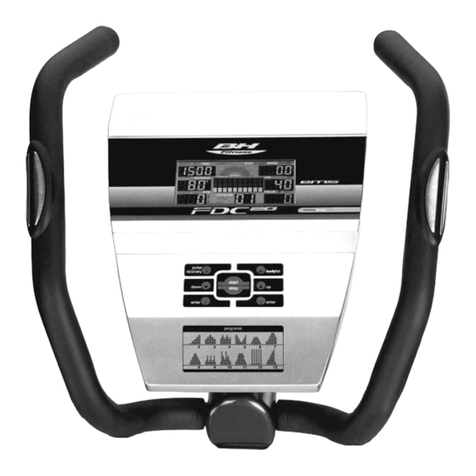 BH FITNESS G865 manual