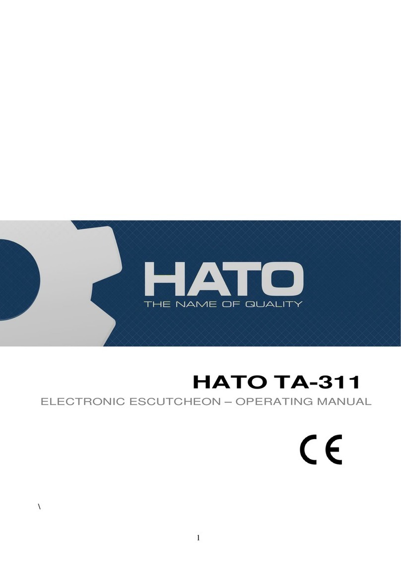 HATO TA-311 operating manual