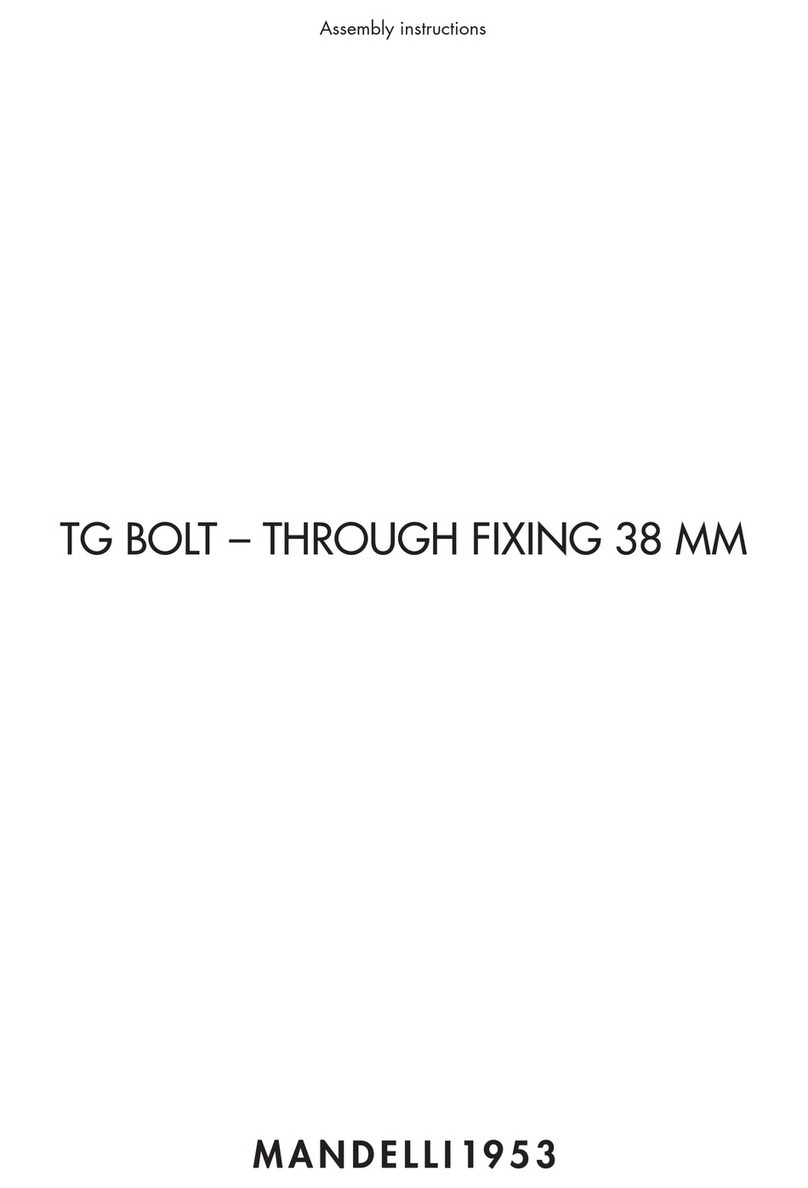 Mandelli TG BOLT Assembly instructions